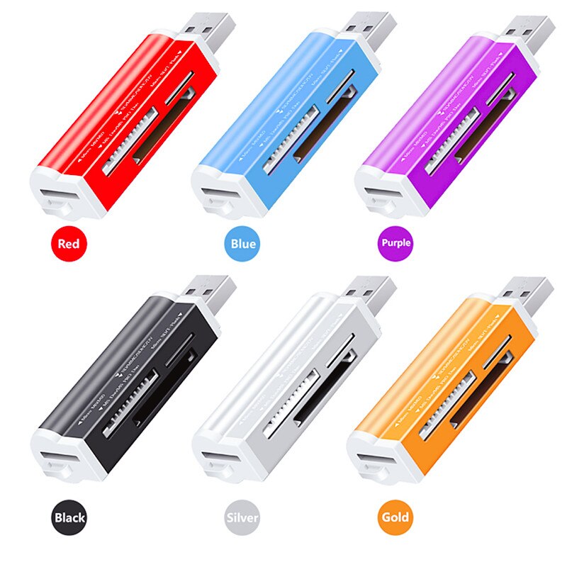 Usb 2.0 Naar Micro-Sd Tf Adapter Otg Cardreader Mini Kaartlezer Smart Memory Kaartlezer Voor Micro sd Kaartlezer