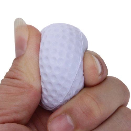 Golf ball for Golf training Soft PU Foam Practice Ball - white
