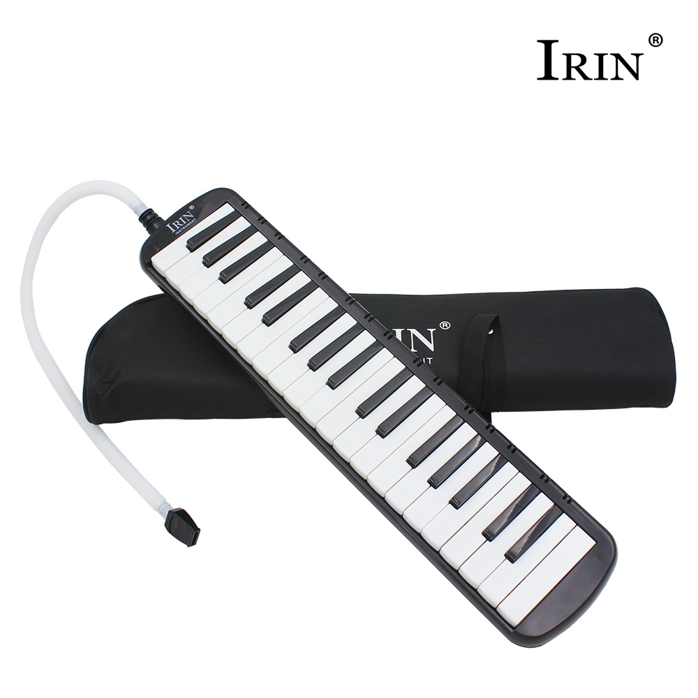 Teclado de Piano melódica de 37 teclas, instrumento Musical estilo armónica, órgano bucal con bolsa de transporte, boquilla, educativos