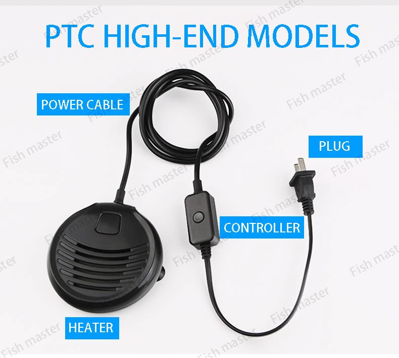 Tortoise heating rod Turtle tank low water level small automatic constant temperature mini thermostat rod insulation heater