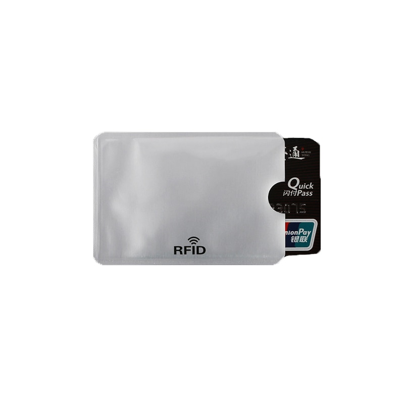 10 stk/parti anti scan rfid blocker protector kredittbankkortholder nfc skjerming kort veske beskyttelse veske veske nbag 1037