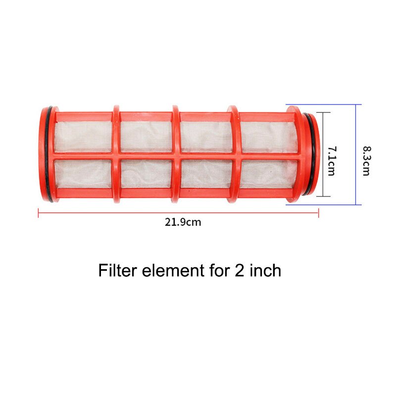 Tuin Watering Metalen Net Filter Screen Spuit 3/4/1/1.2/1.5/2 Inch 120 Mesh Tuinieren Druppelirrigatie Filters Fontein Gereedschap: Filter element 3