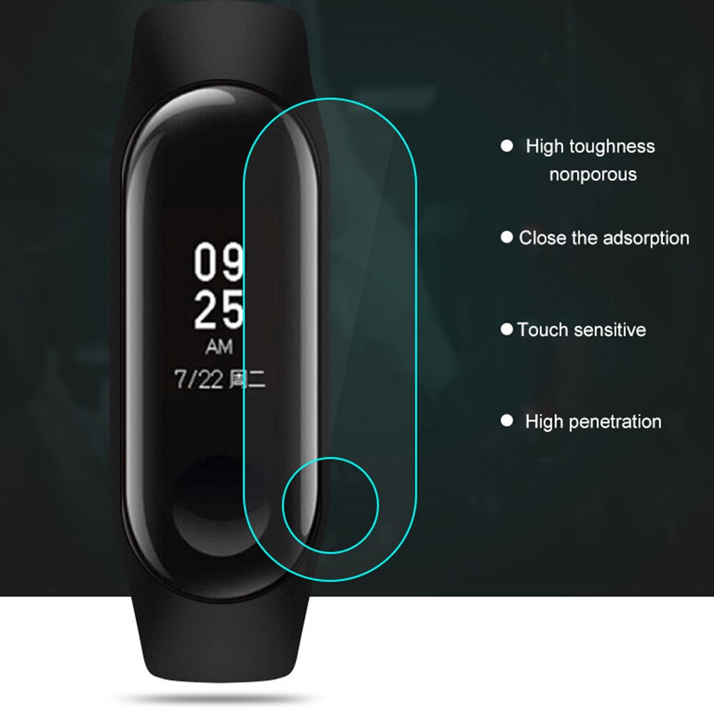 TPU kratzen-nachweisen Clever Armbinde voll Bildschirm Schutz für Xiao mi mi Band 2/3/4