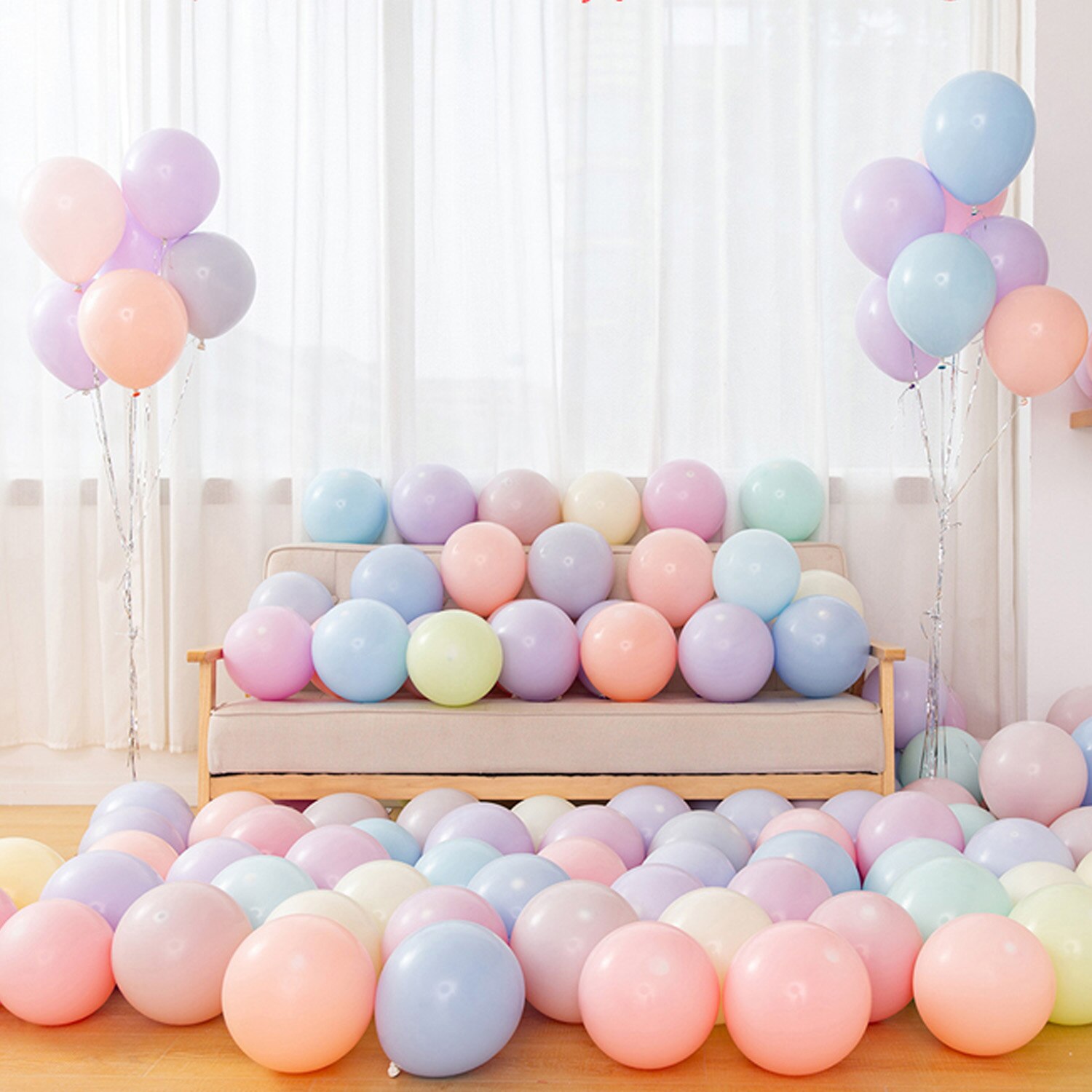 100 Pcs 5 Inch Kleurrijke Leuke Ronde Snoep Kleuren Latex Ballonnen Opblaasbare Lucht Ballonnen Bruiloft Verjaardag Woondecoratie Leveringen