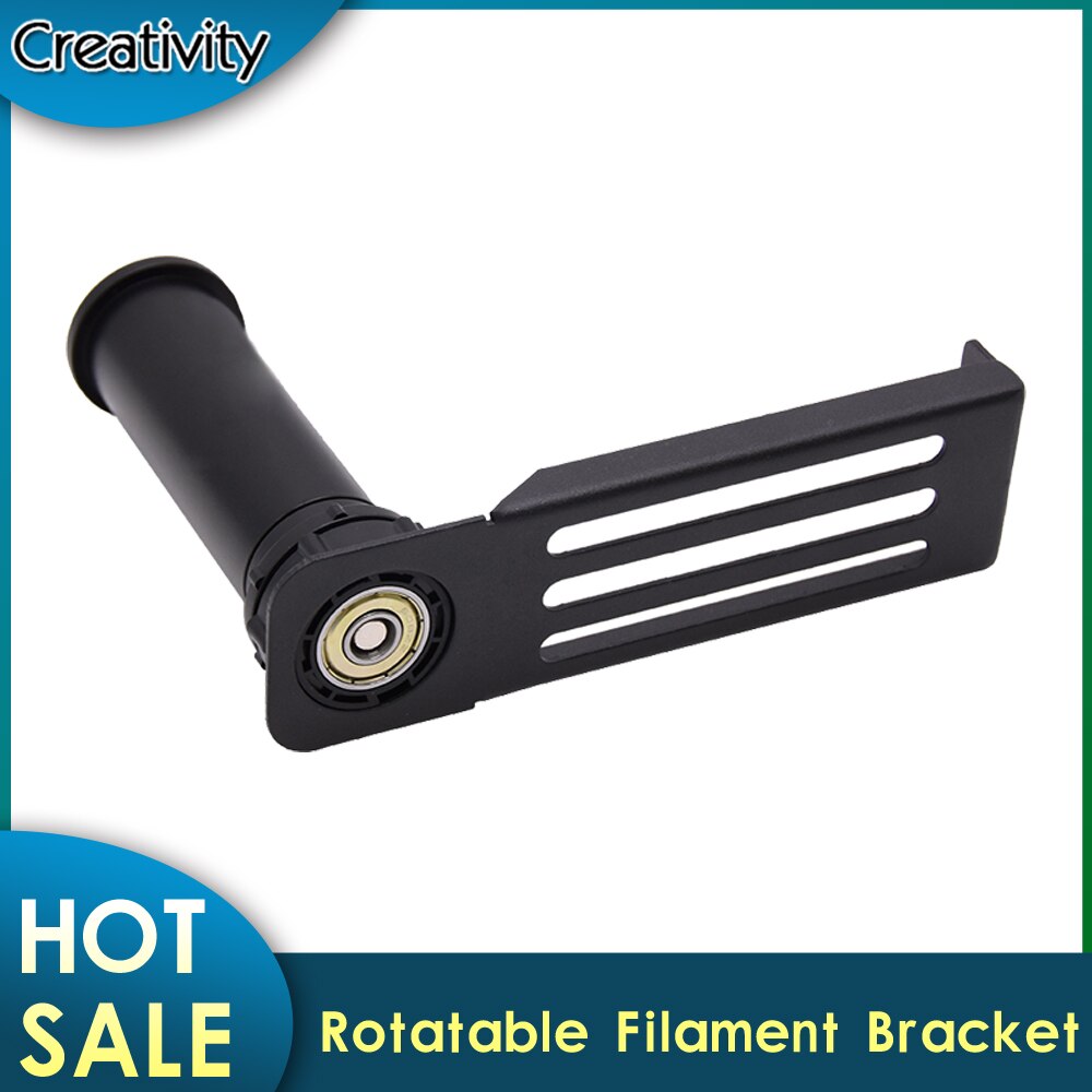 Rotatable Filament Bracket 3D printing PLA ABS PETG Filament Barrel 608ZZ Bearing Rotatable with Bracket Filament Spool Holder