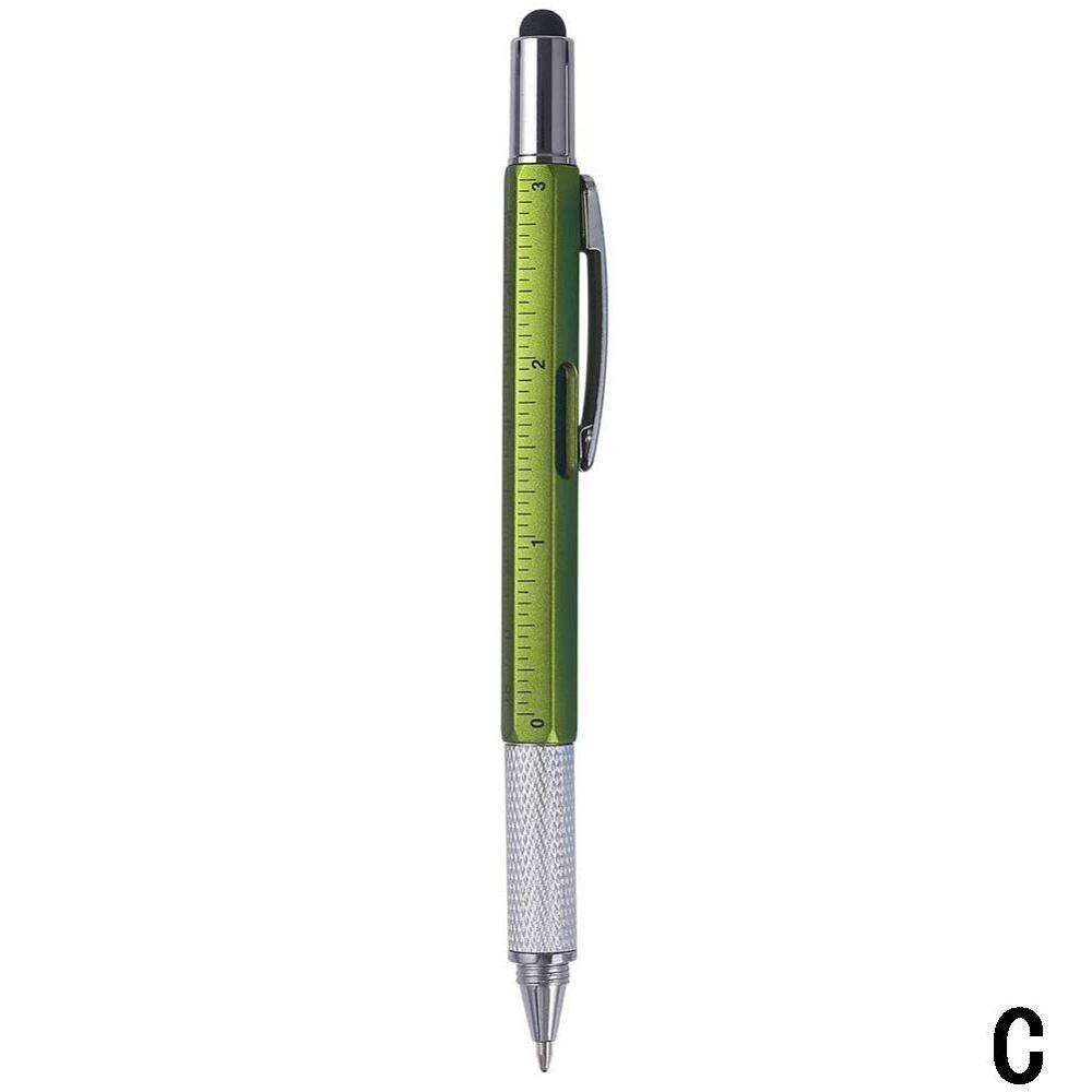 1 pieza de destornillador multifuncional, bolígrafo, pantalla de Metal, oficina, suministros, papelería, escolar, bolígrafos, herramienta Y8S5: C