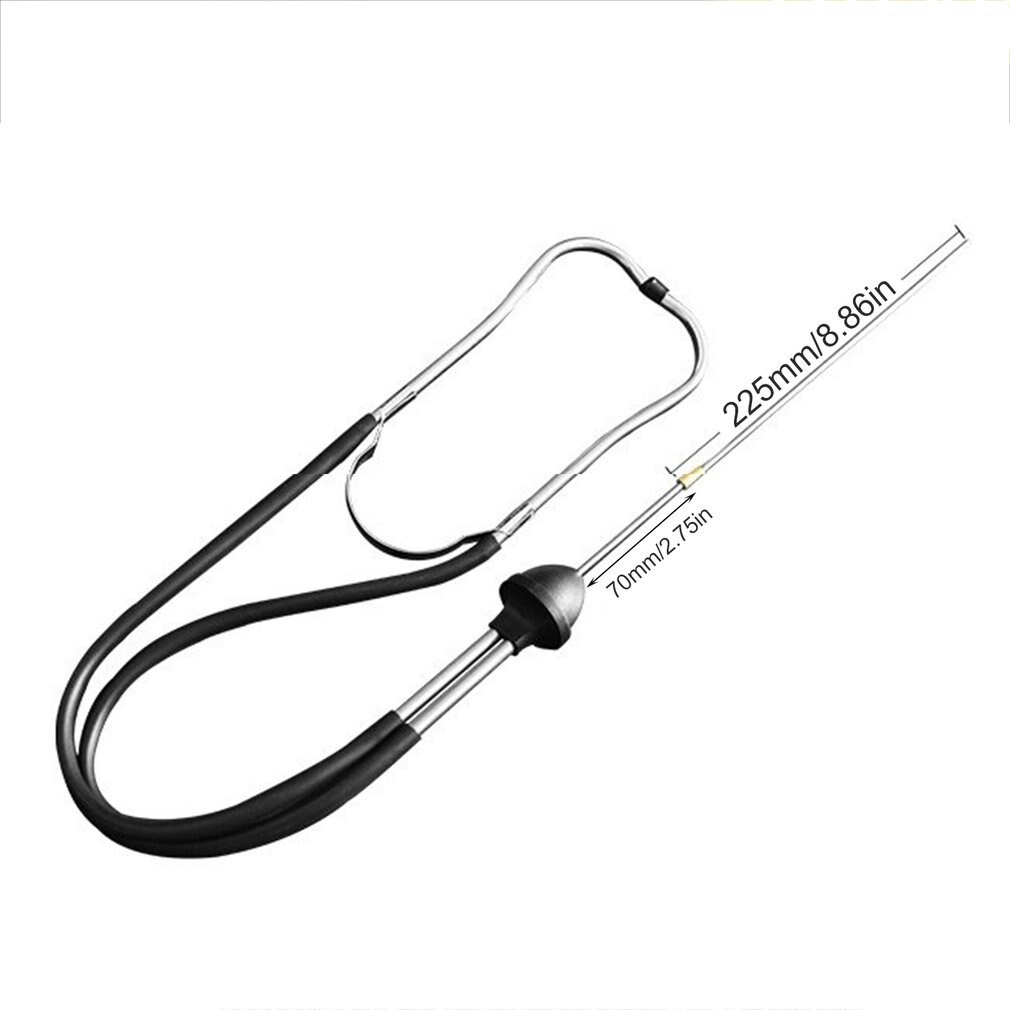 22.5+7CM Car Stethoscope Auto Mechanics Engine Cylinder Stethoscope Hearing Tool Car Engine Tester Diagnostic Tool