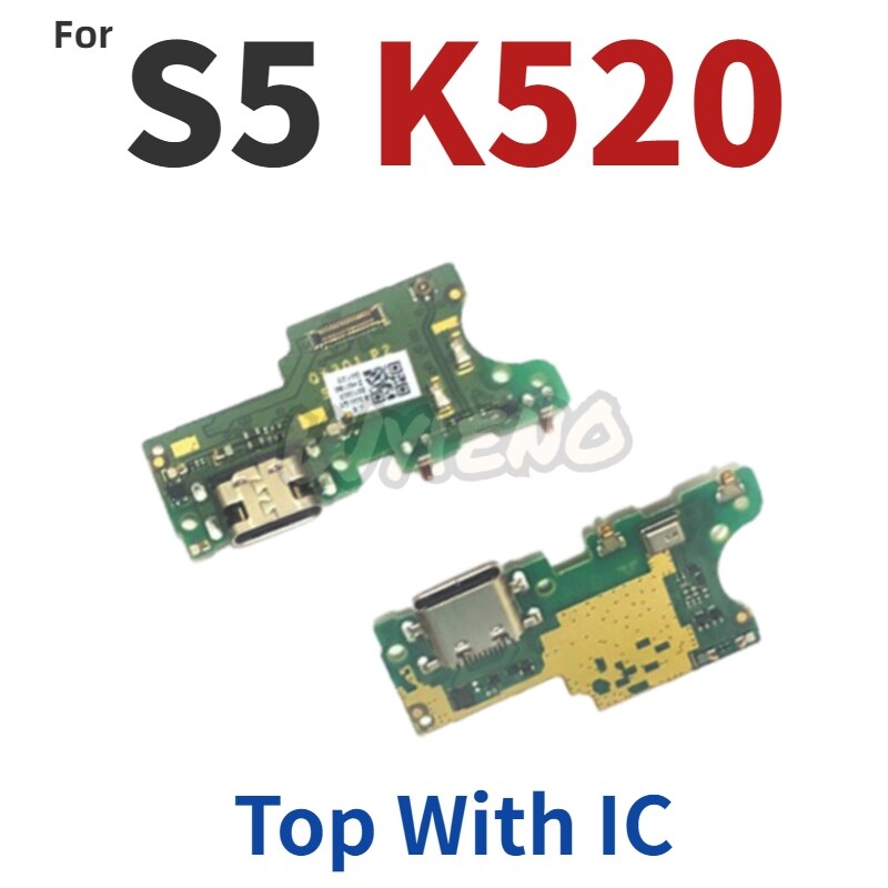 Wyieno per Lenovo Z5 Z5s Z6 Lite Edizione della Gioventù S5 K520 K5s USB Caricatore Del Bacino di Carico Cavo Della Flessione del Microfono bordo: for K520 con IC 1pezzi