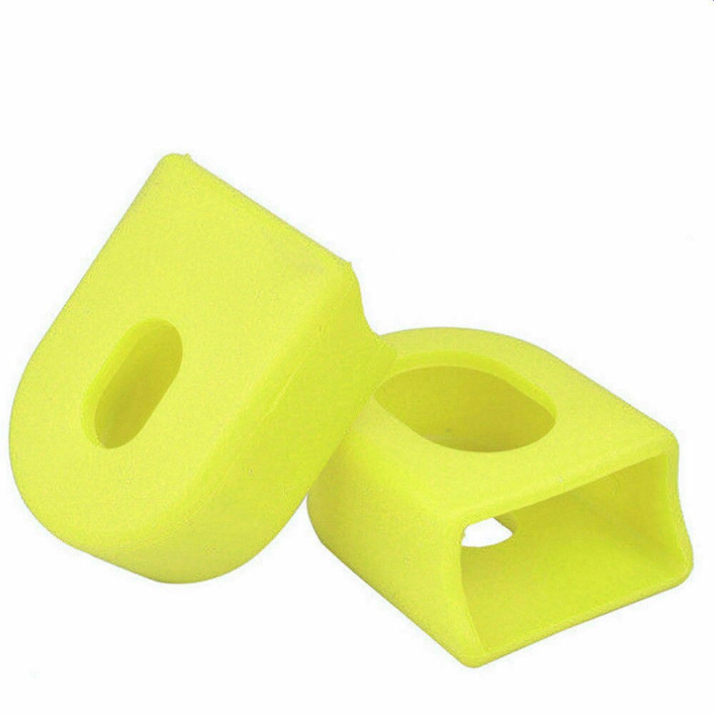 Bike Accessories MTB Bicycle Crank Protector Arm Sleeve Road Cycling Crankset Protect Mountain Bike Crank Protector: Yellow