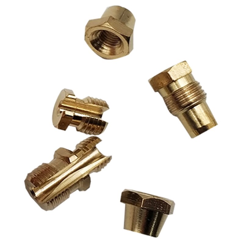 Kit de termopar Universal para estufa de Gas, 900Mm, M6X0.75 con tuercas derramadas (cinco), termopar de repuesto