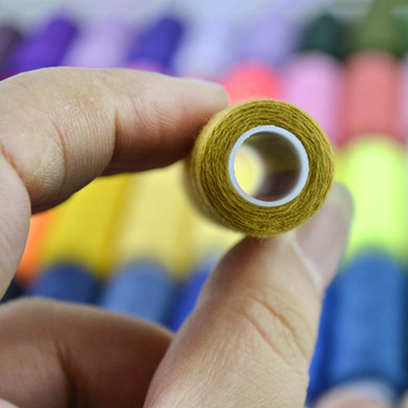 60 different Colours 250 Yard Polyester Embroidery Sewing Machine Threads Hand Sewing Thread Craft Patch Steering-wheel Sewing