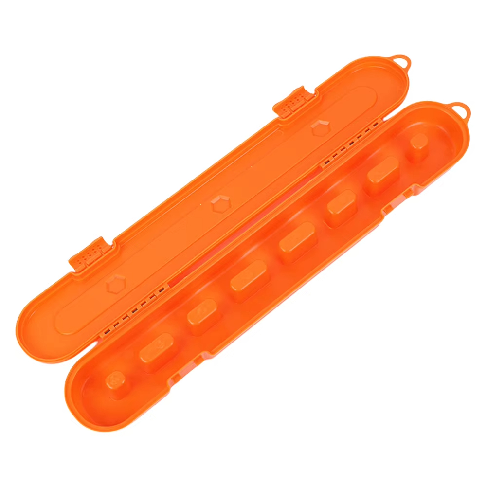 Chainsaw Chain Storage Box Universal Chain Locker Carrying Case Portable Chainsaw Chain Storage Case Chainsaw Organizer Tools: Red