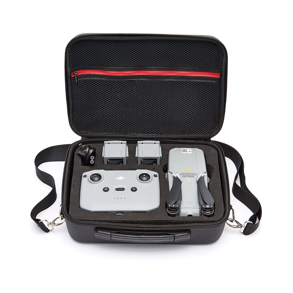 Dji mavic air 2 bag vanntett bærbar air 2 bæreveske håndveske dji air 2 bag case drone tilbehør: Pu svart