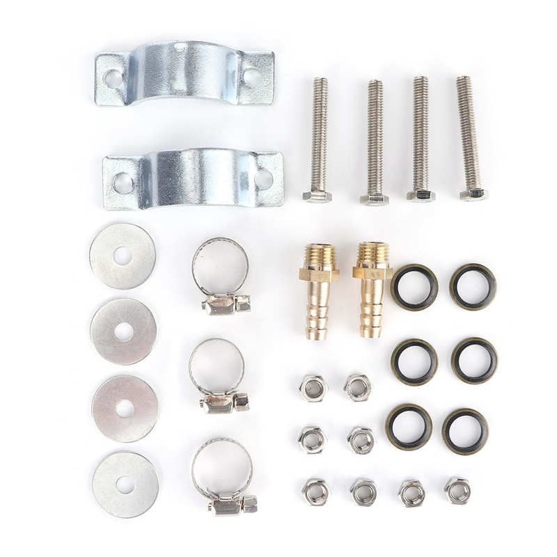 auto blanket auto heater car accesories Black Large Engine Oil Cooler Cooling Universal for 100‑ 250CC