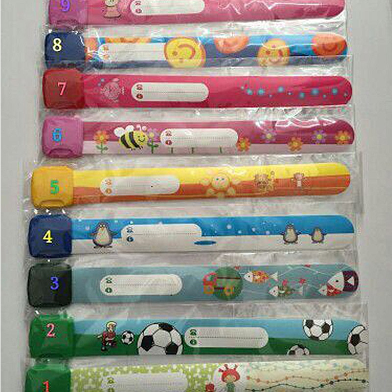 Band Reusable Safety Wristbands for Kids Child Safety ID Wristband 3PCS/Set Variety of Designs and Colours Fully Adjustable