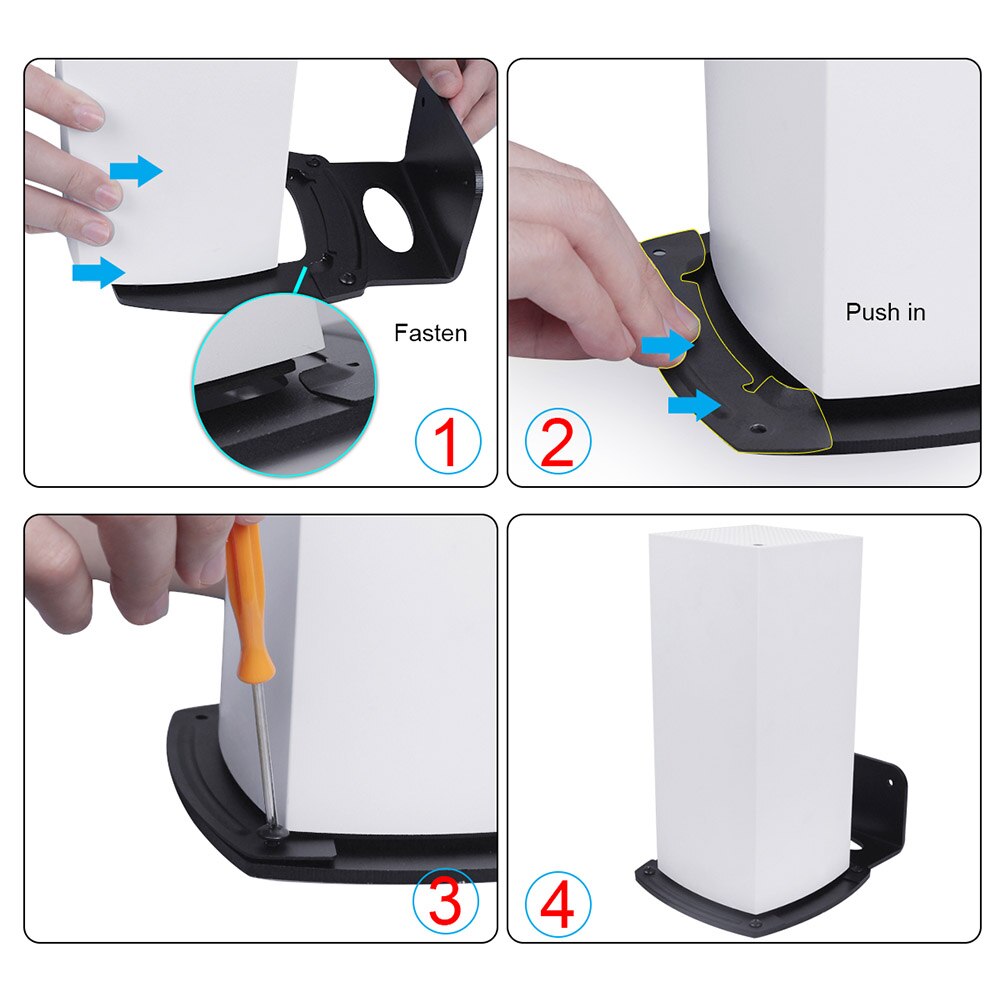 Metal Wall Mount Holder Wall Bracket Hanger Stand with Holder Compatible with Linksys MX5300 WiFi 6 Mesh Router 1/2Pack