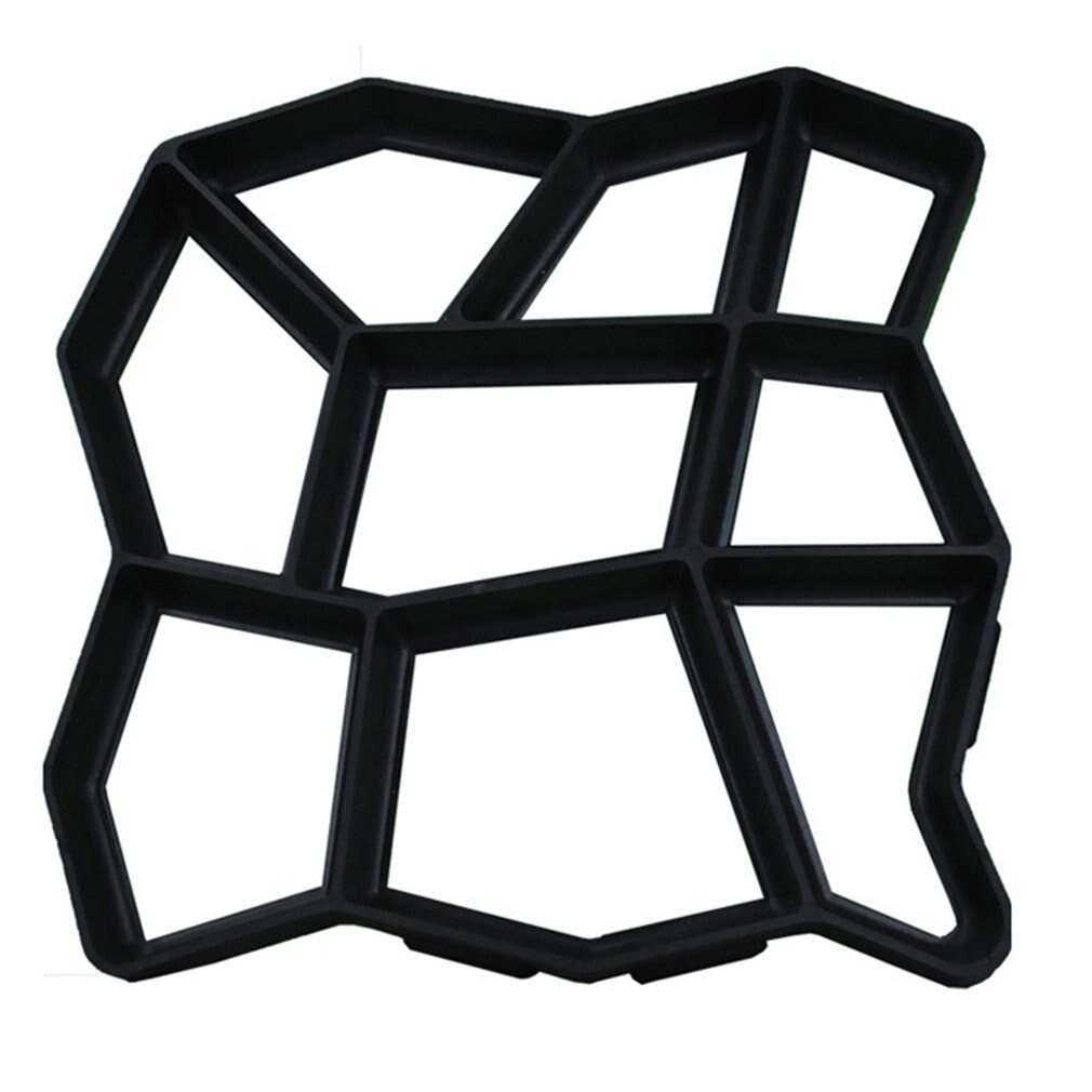 Moule à béton réutilisable pour la création de passerelles en béton et en pierre, moule à ciment pour le pavage et les carreaux de sol