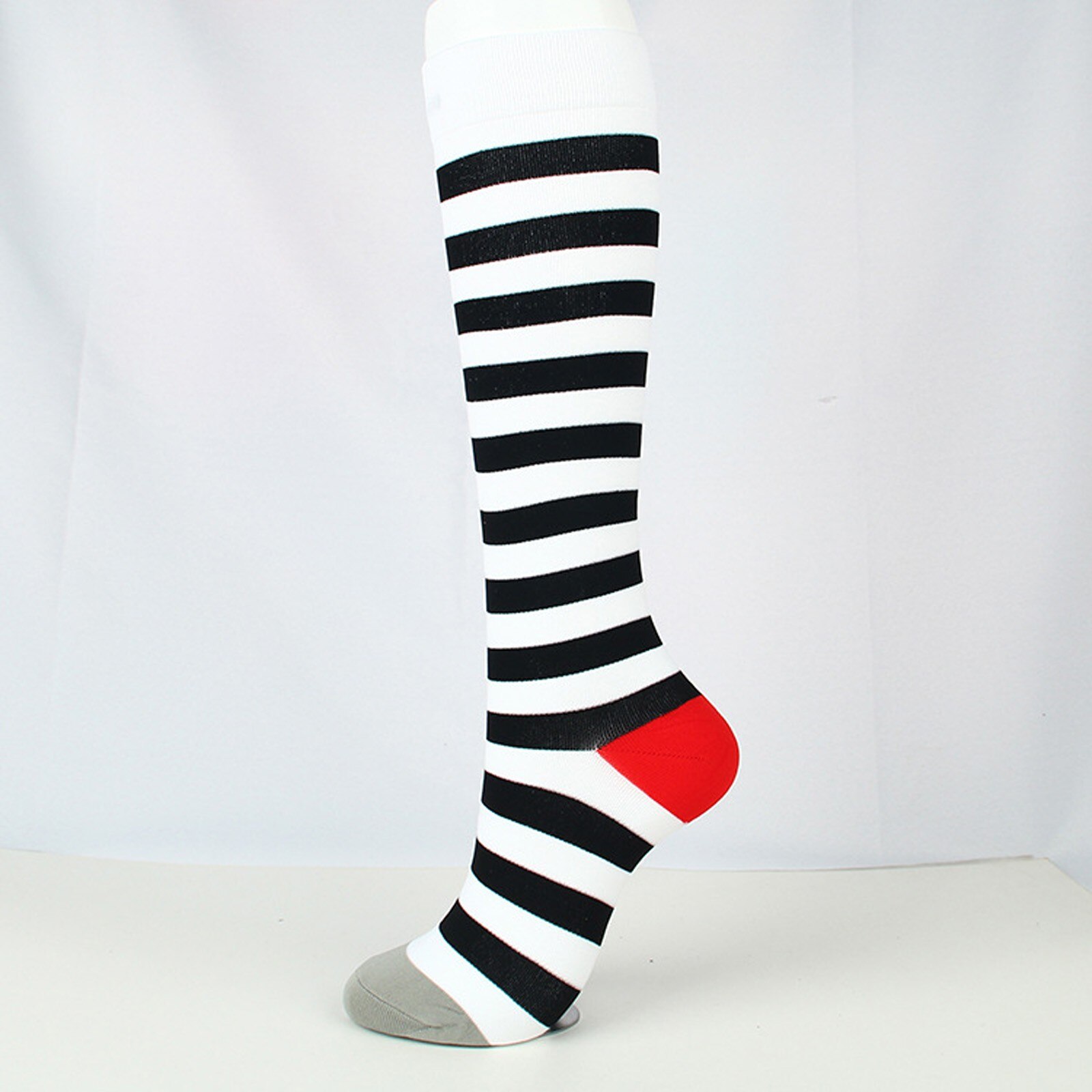 Druck Strümpfe Unisex Frauen Männer Sport Compression Socken Streifen Camouflage Druck Sport Socken