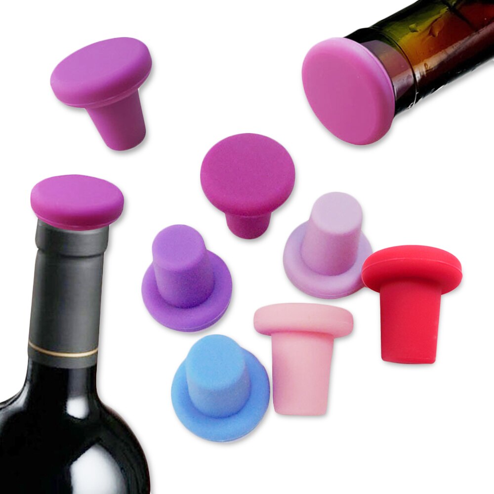 8 kolorów korek robić butelki kapsle robić butelek korek robić wina rodzinne robić baru narzędzia robić konserwacji silikonowe kreatywne wzornictwo bezpieczne i zdrowe