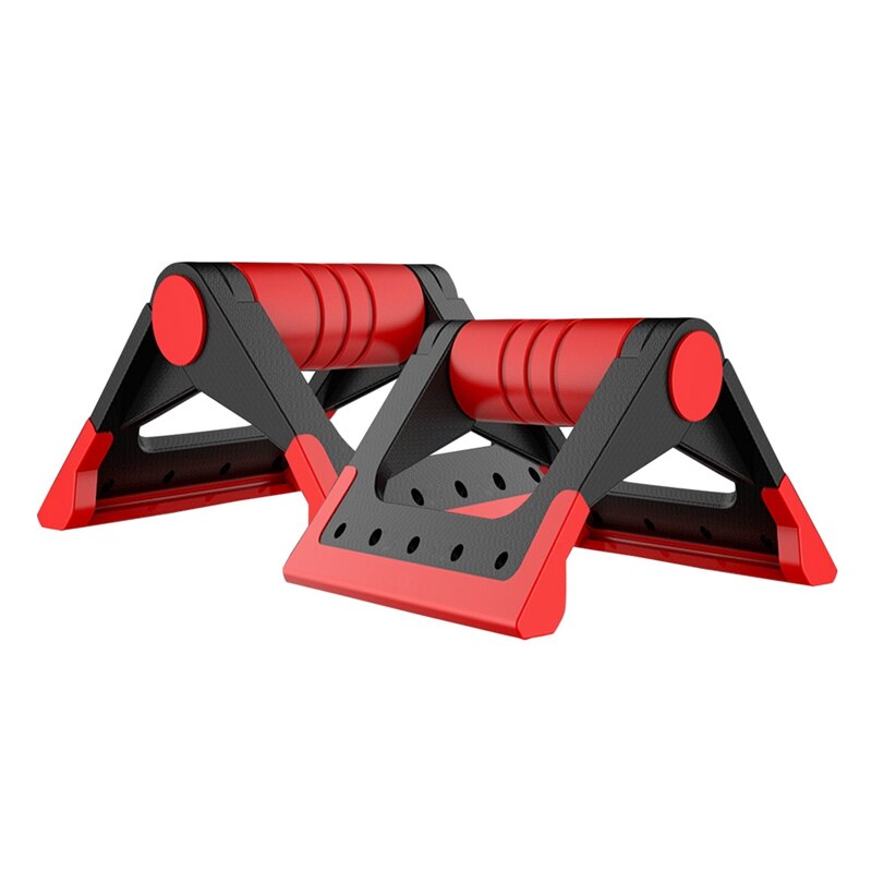 Push-Ups Stands Sport Bar Fitness Workout Push Up Handgrepen Training Oefening Apparatuur: Rood