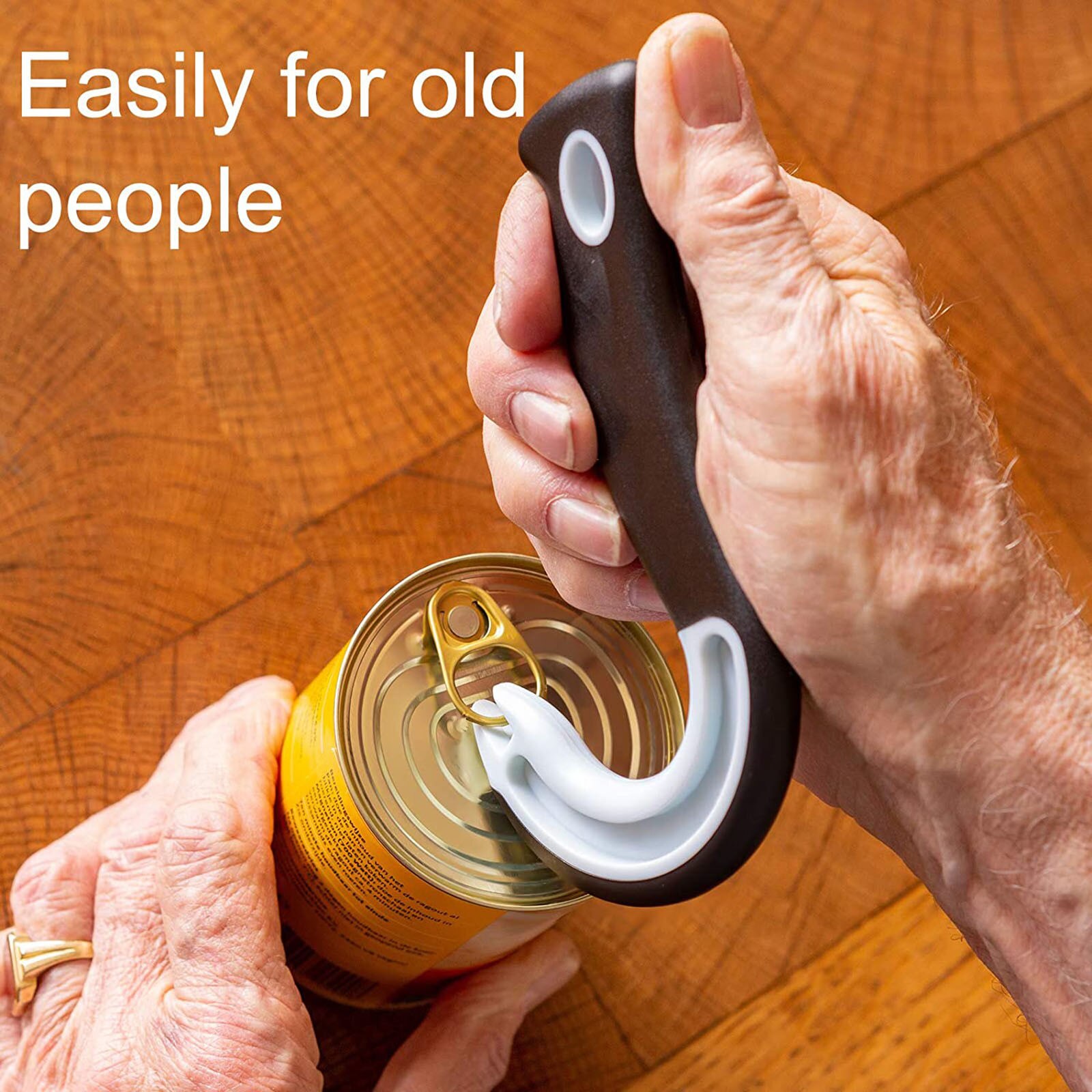 1 Pieces Easy Open Ring Pull Can Opener Easy Grip Opener Ring-Pull Helper for Ring Pull Tab Cans Tins Bottles Kitchen Tools