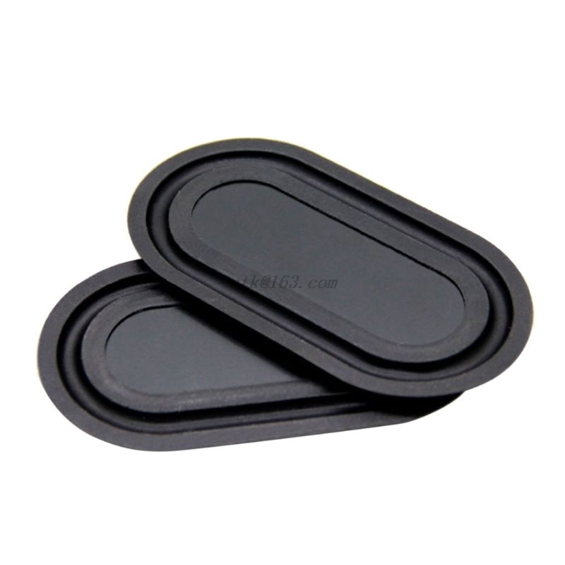 2PCS Owalne Płyty Wibracyjne Guma - Pasywne Radiatory