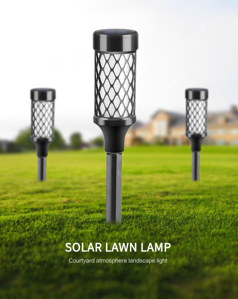 Solar Tuinverlichting Outdoor IP65 Waterdichte 10LED Solar Licht Holle-Gesneden Led Verlichting Voor Binnenplaats Tuin Solar Lamp