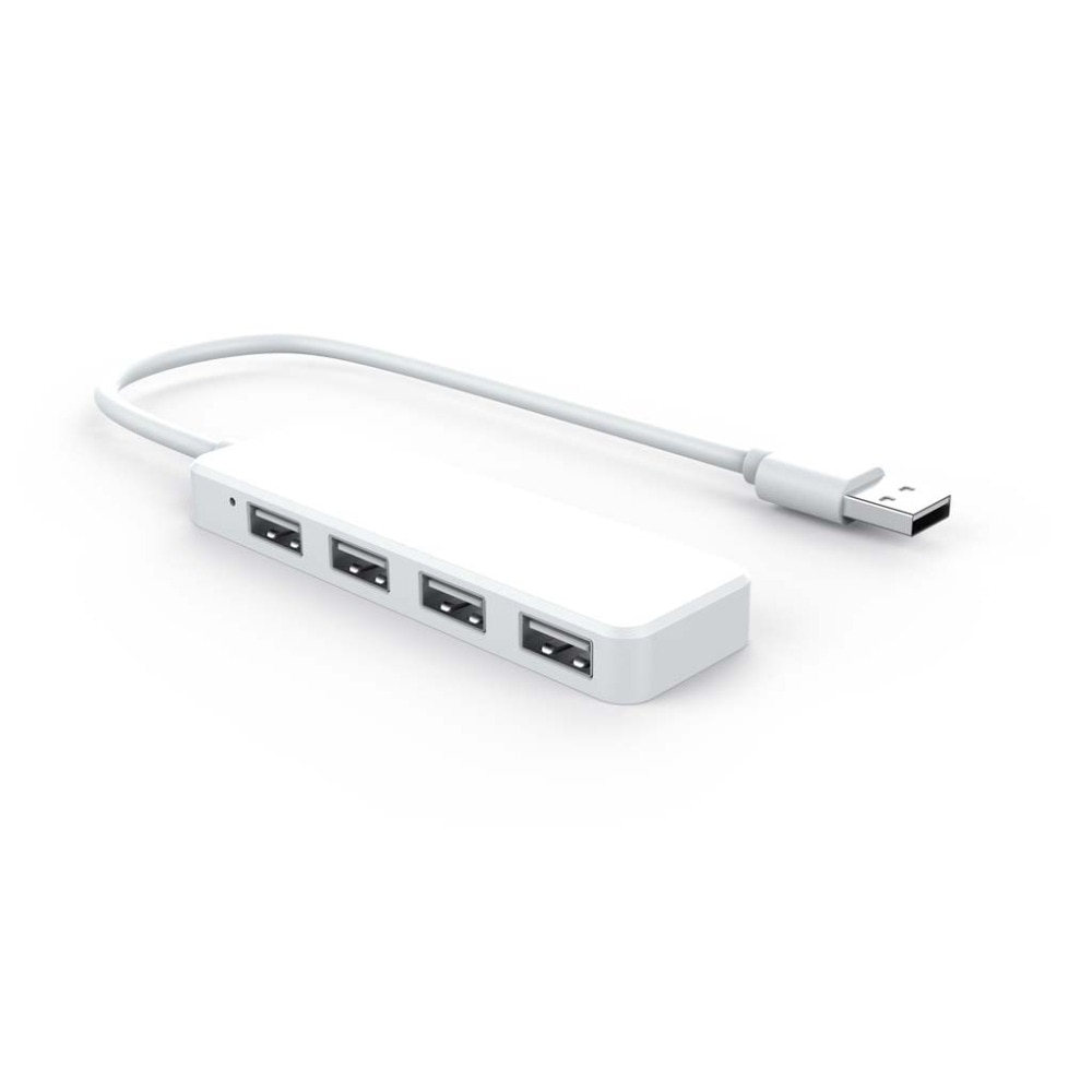 USB 2.0 4 Ports Hub Extension Splitter Adapter for Laptop PC Computer Charger