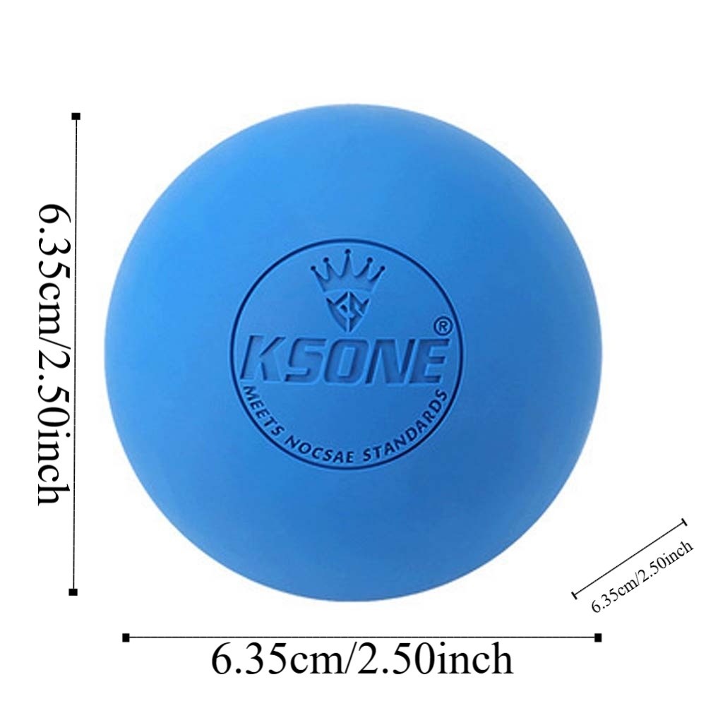 Silicone Fascia Massage Ball Portable Release Tool Plantar Exerciser Sphere Solid Color Muscle Relaxation Ball