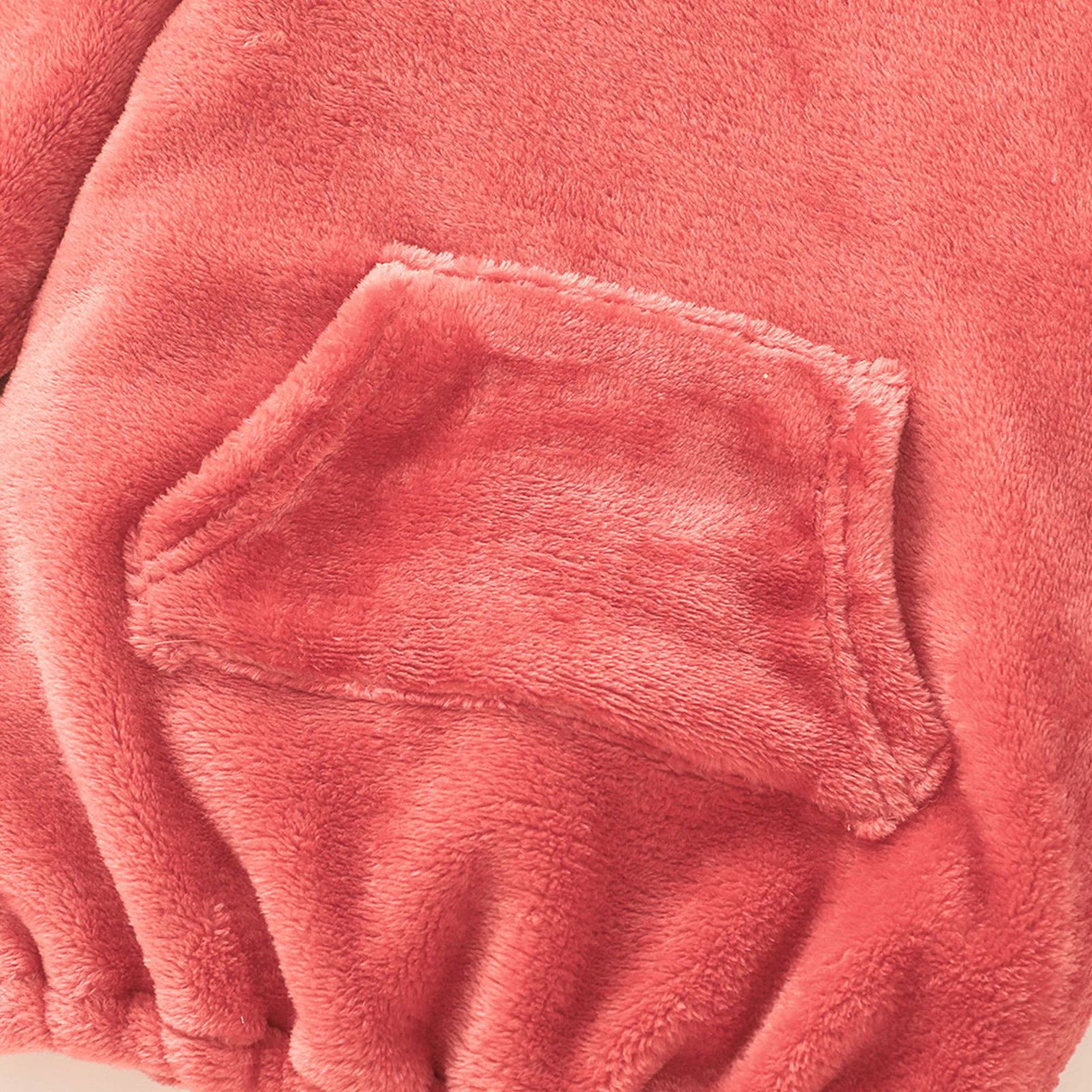 Toddler Winter Hoodie Fleece Hooded Long-Sleeves Sweatshirt with Belly Pocket for Baby Girls 3-24 Months