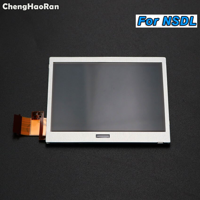 Tela de lcd inferior para nintendo ds lite, 5 peças de substituição para a parte inferior inferior do nintendo ds lite, acessórios de jogo ndsl