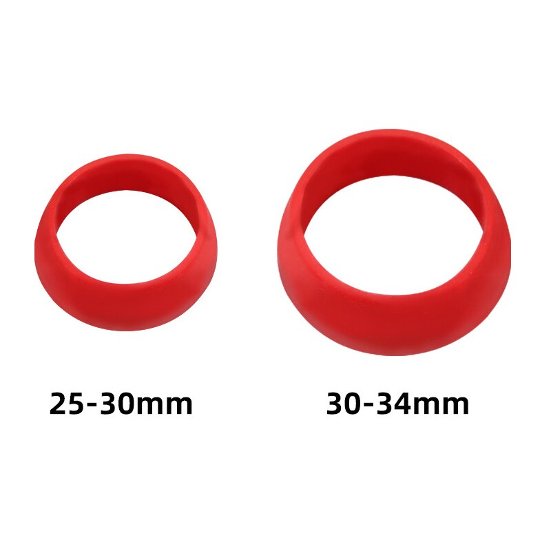 MTB Bicycle Road Bike Seat Post Rubber Ring Dust Cover Silicone Waterproof Protector Bike Seatpost Protector Cycling Accessories
