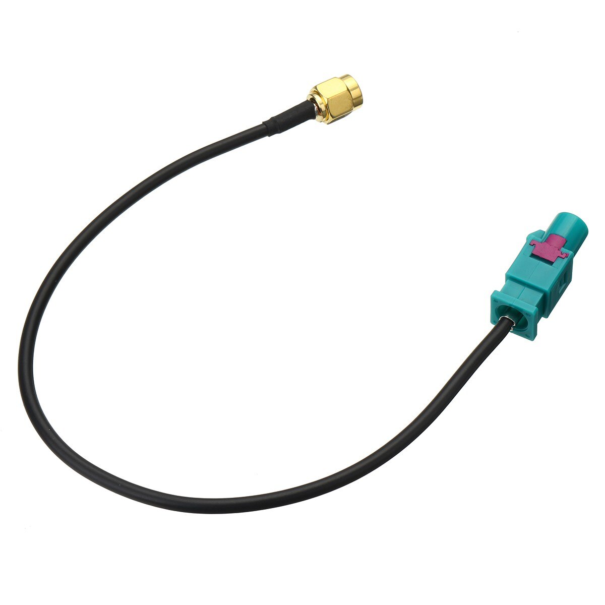 1 st Antenne Adapter Plug Fakra Z (M) naar SMA (M) connector Kabel Voor Auto GSM GPS DAB 21.5 cm