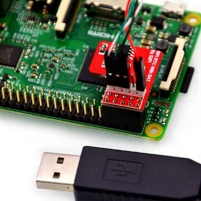 RPI DS1307 RTC Module for Raspberry Pi Real Time Clock Module with Coin Battery