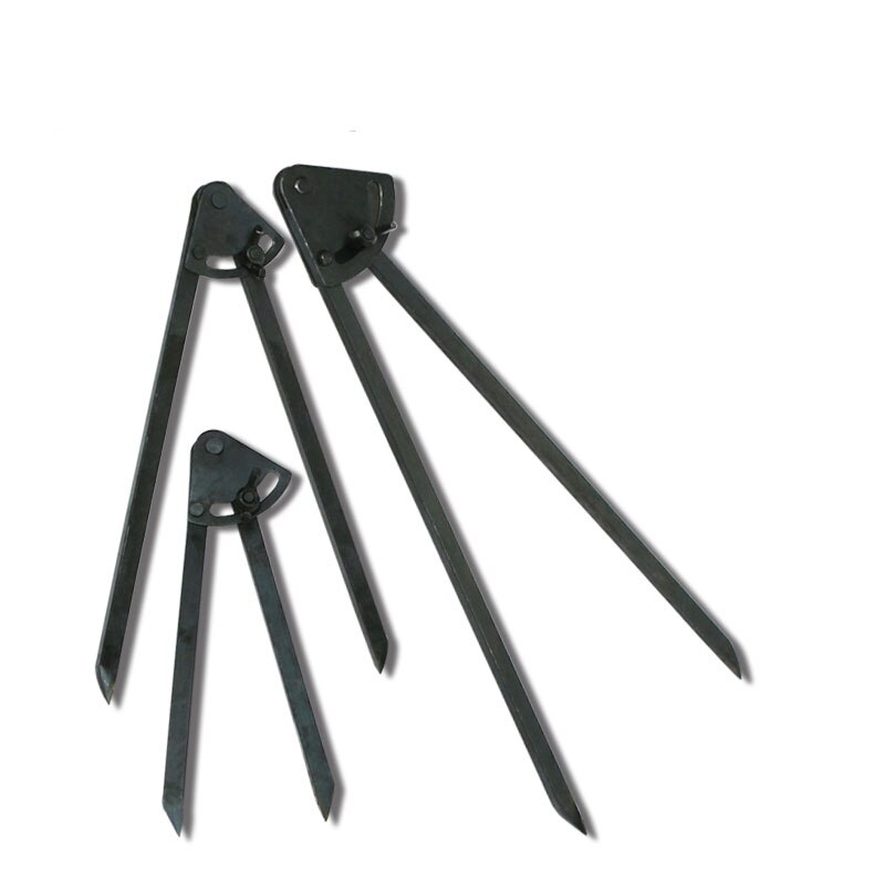 Metal Adjustable Carpenter Woodworking Scriber Compass, Diy Industrial Fitter Compass Combination Square