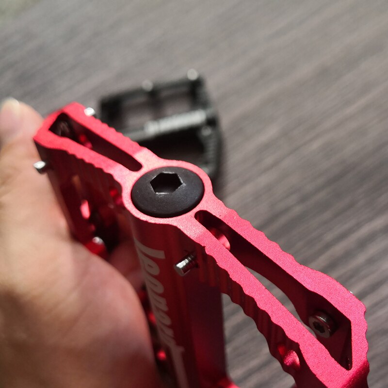 Racefiets Pedalen Aluminium Ultralight MTB Pedalen Fiets Flat Pedalen MTB Lager Anti-slip Voetpedaal Fiets Accessoires