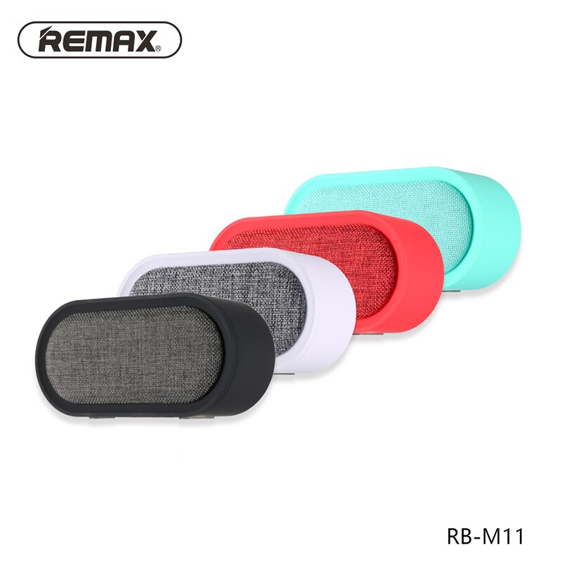 Remax/Ruiliang Stof Bluetooth Speaker 4.2 Bluetooth Subwoofer Card Audio 3.5 Audio Kabel Bedrade Ingang