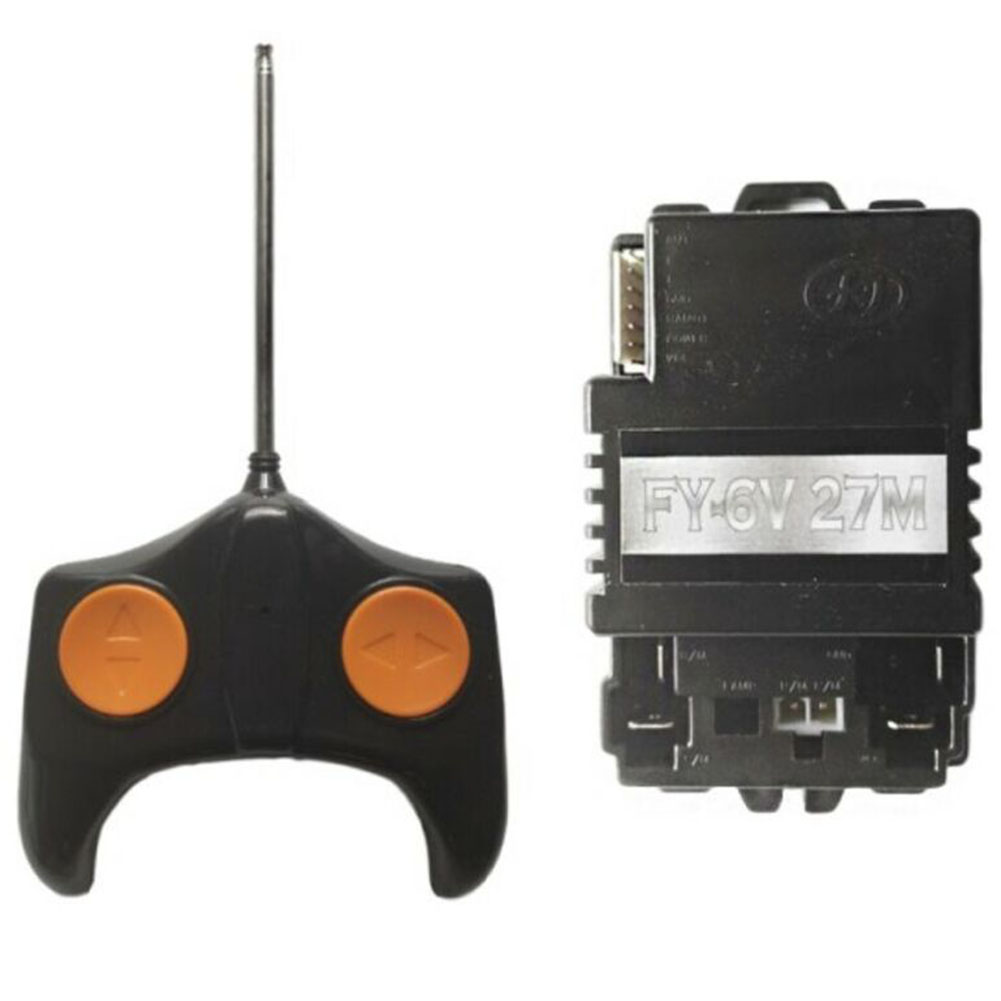 Récepteur FY-12V FY-6V 27M pour voiture électrique 27.145Mhz télécommande 11V-13.7V récepteur émetteur de voiture électrique: Marron