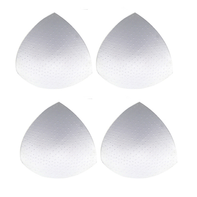 2/3/4Pair Sponge Bra Pads Push Up Breast Enhancer Removeable Bra Padding Inserts Cups for Swimsuit Bikini Padding Breathable: S / SKY BLUE