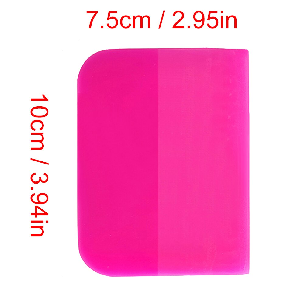 Tpu Koolstofvezel Auto Film Installeren Zuigmond Roze Groen Schraper Ppf Vinyl Wrap Water Ijs Ruitenwisser Auto Huishoudelijke Schoonmaakmiddelen Tint tool: Blauw