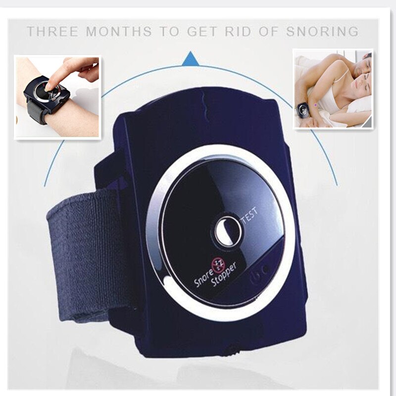 Anti snarkning enhet sluta snarka intelligent snark propp armband klocka bästa lösningen för sömn anti snarkning stöd effektivt