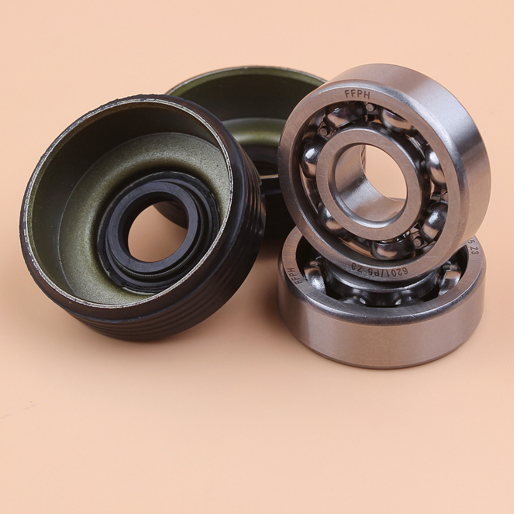 Roulement de vilebrequin joint d'huile pour Partner 350 351 370 371 390 420 Husqvarna 136 137 141 142 pièces de rechange pour tronçonneuse à gaz
