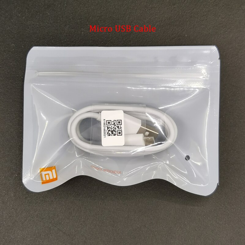 Xiaomi caricabatterie USB 5V/2A adattatore di ricarica cavo Micro USB tipo C per Mi 8 9 SE lite A1 6 5 A2 Mix 2 2s Redmi 4x5 Plus nota 5 4 4X: Micro USB Cable Only