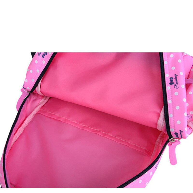 Sacs d'école à 3 imprimés pour enfants, cartable tendance pour filles