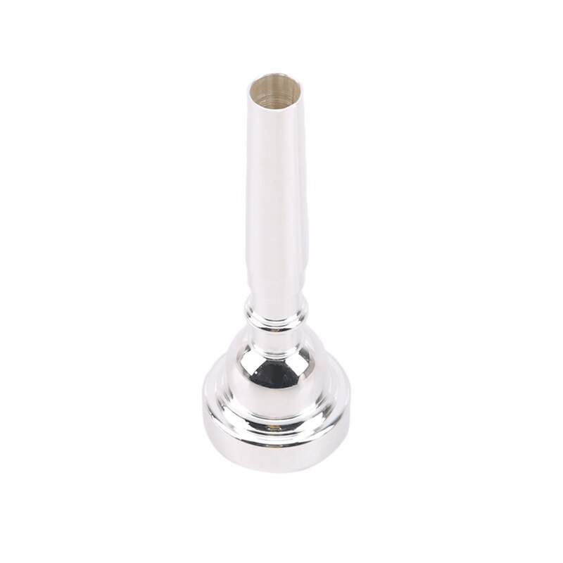 Professionele Trompet Mondstuk Meg 3C Maat Voor Bach Beginner Musical Trompet Accessoires Onderdelen Of Vinger Uitoefenaar: Silver 5C
