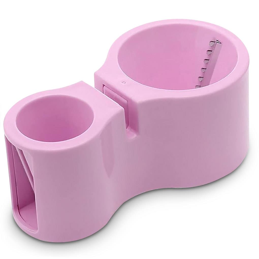 Stainless Steel Manual Rotary Fruits Grater Handheld Small Slicer Food Preparation Shredder Restaurant Chef Countertop: Pink