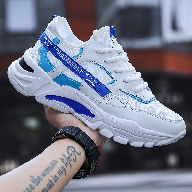 Herrsneakers herr par skor herr luftkudde bekväma herrskor chaussure tenis masculino zapatillas hombre sportskor