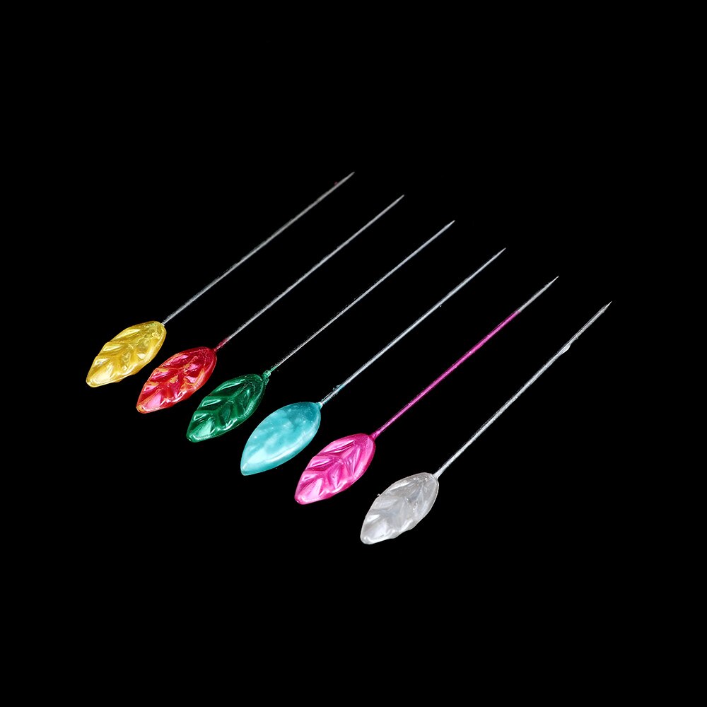30Stck Bunte Gerade Kopf Stifte Hochzeit Korsage NäHenne Für DIY Schmuck Komponenten NäHenne Schneiderei Zubehör Stifte Werkzeuge