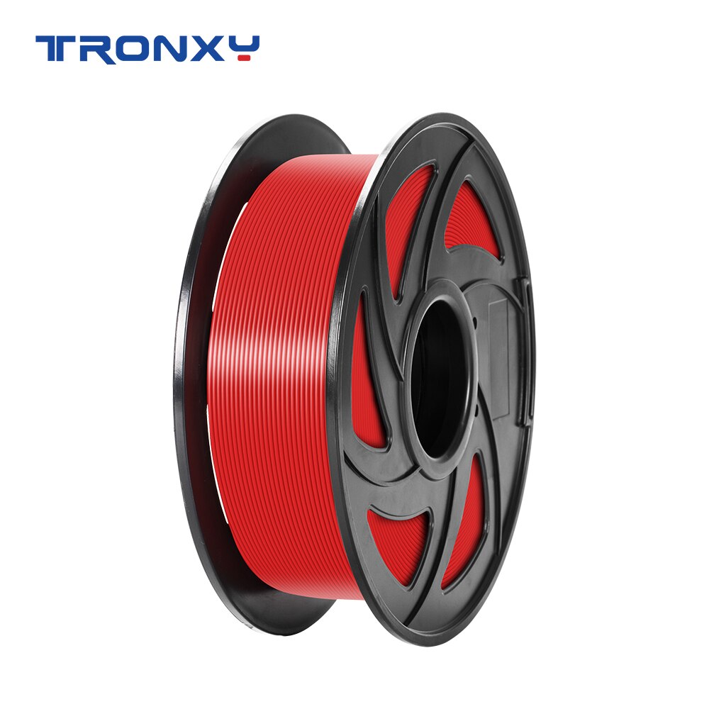 Tronxy 3D Printer 1kg 1.75mm PLA Filament Vacuum packaging Overseas Warehouses A variety of colors for1.75mm filament materials: 1KG Red