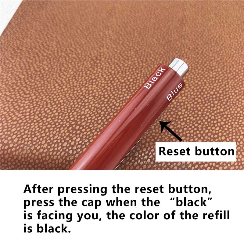 luxury ballpoint pens for writing School Office supplies study Multifunctional pen 3 ink colors in 1 pen